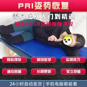 pri姿势恢复技术视频教程呼吸动力技术姿势恢复纠正训练培训课程-淘宝虚拟宝库